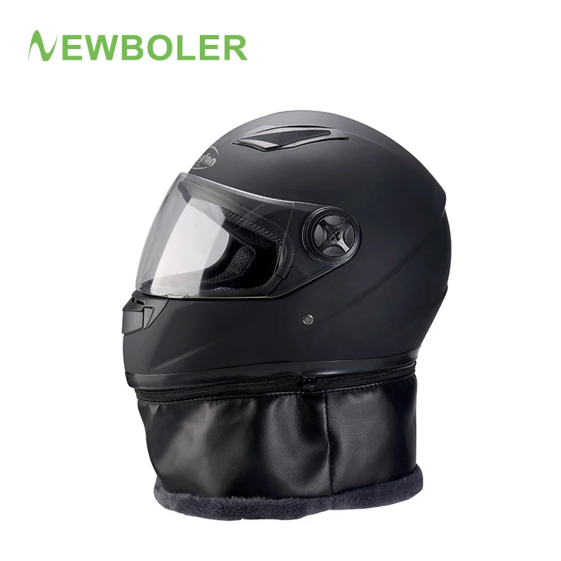 

NEWBOLER Winter Bicycle Helmet xl Full Face Windproof MTB Motorcycle Scooter Downhill Mountain Bike Helmets With Anti-fog Goggle