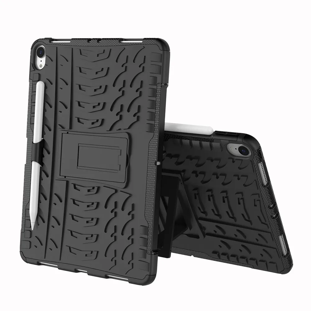 Smart Case For iPad Pro 11 inch 2018 Hybrid Rugged Hard Rubber PC Stand