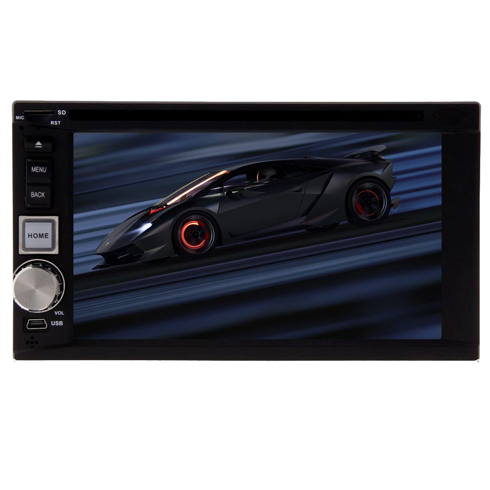 Excellent FM AM RDS 6.2 Inch Touch Screen Autoradio Auto MP3 GPS Map Car DVD BT 3D SD USB HeadUnit PC Sub EQ Stereo Radio 14
