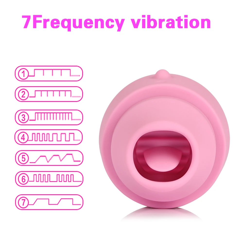 Sex Shop Tongue Licking Vibrator Pussy Clit Nipple Massage Vibrating Egg Female Masturbate Clitoris Stimulate Sex Toys For Women (1)