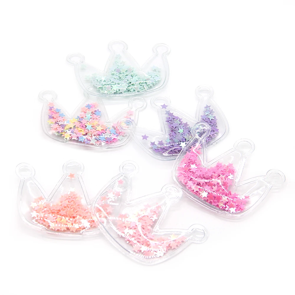 

David accessories 25pcs Transparent Star Sequins For Wedding Party Nail Art Decoration Sewing DIY Craft Accessories,25Yc5791