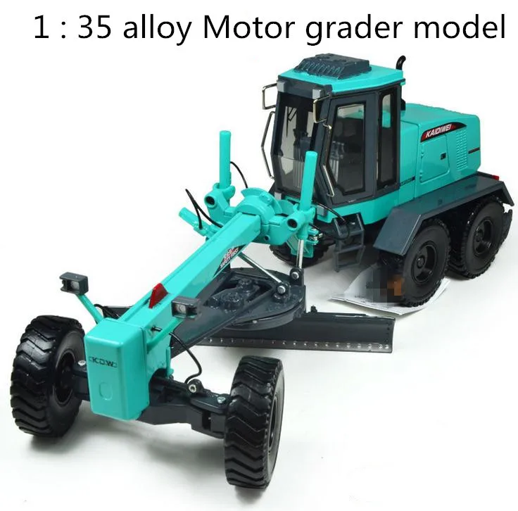 

Free shipping! 1 : 35 alloy slide toy models construction vehicles,motor grader model, Children's educational toys