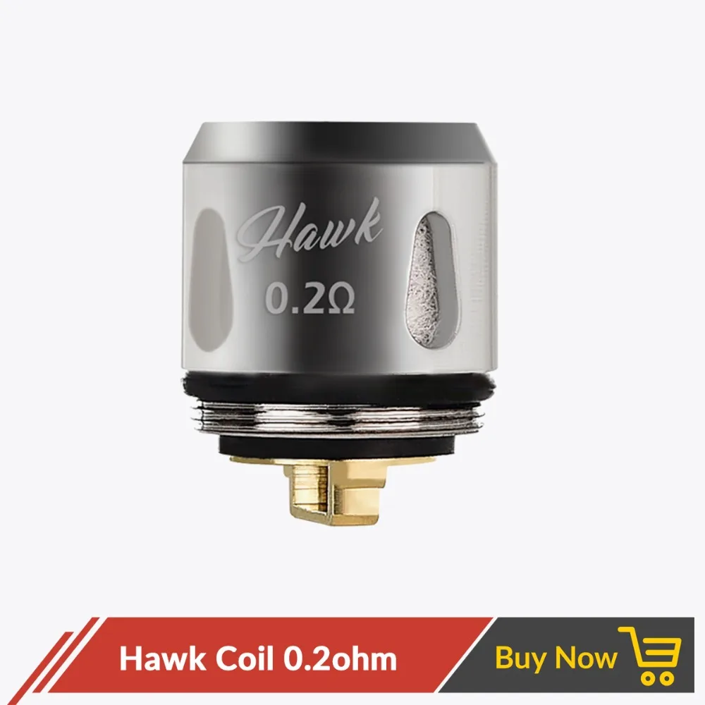 

Vapor Storm 3pcs/pack Hawk Coil Pure Taste 0.2 Ohm Coil Head for E Cigarette Hawk Tank Atomizer