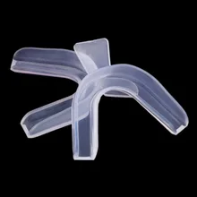 Protector transparente para la boca, protector de goma para blanqueamiento dental, equipo de protección de los dientes, 2 uds.