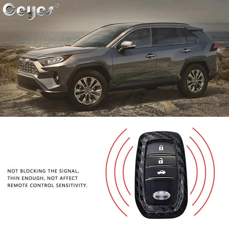 Carbon fiber key cover for TOYOTA  (4)
