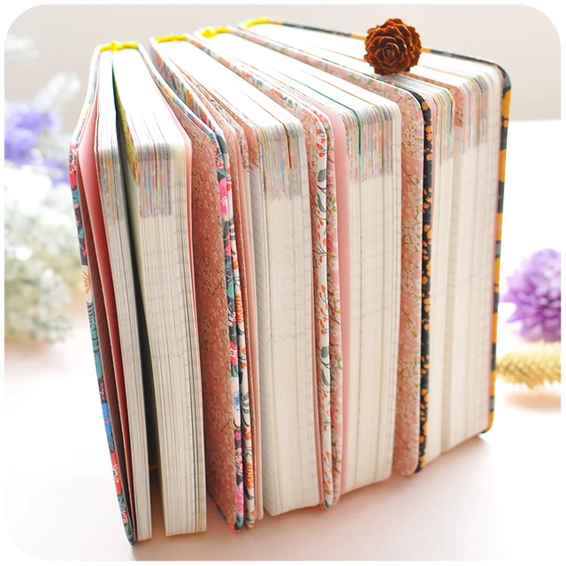 Kawaii Leather Floral Diary/schedule/planner notebook 2