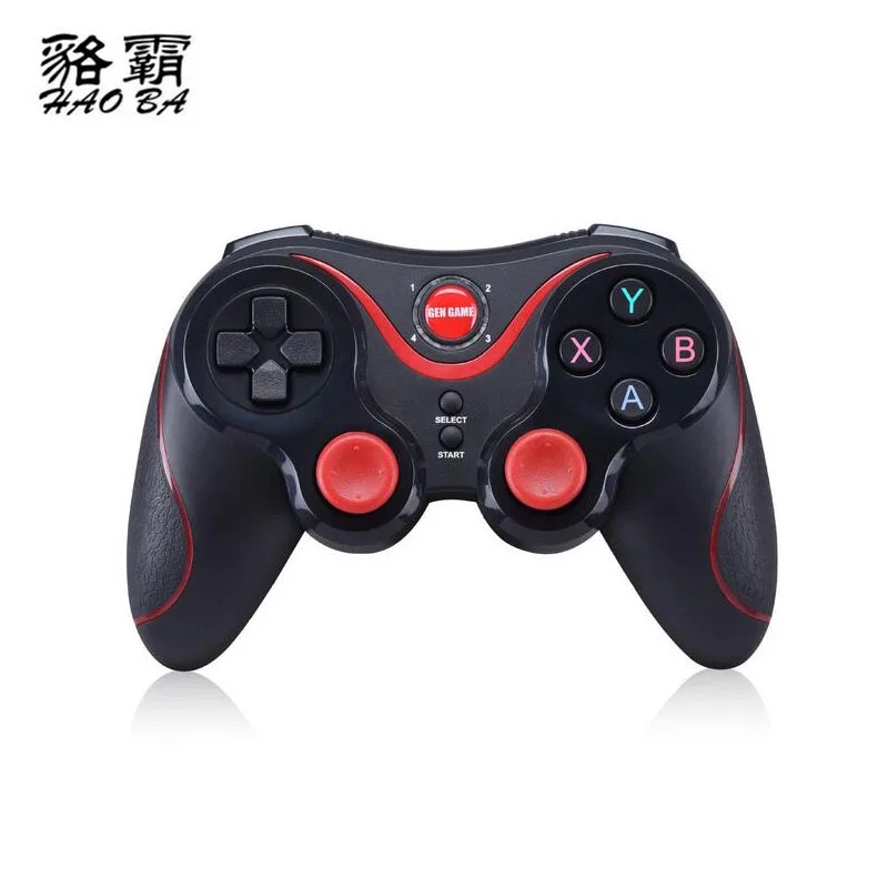 HAOBA Gen Game S5 Wireless Bluetooth Gamepad Joystick for Android Smartphone Tablet PC Remote Controller Black and white choose |