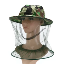 Midge Москитная шляпа от насекомых, ошибка, сетка для головы, защита для лица, для путешествий, кемпинга, Солнцезащитная шляпа, шапки для рыбалки, 32x21,5 см