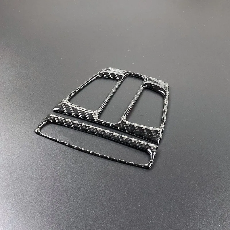 For bmw f20 f30 f34 f32 x1 x5 f15 x6 f16 Car Interior Dome Reading Light Decoration Frame Carbon Fiber Cover Trim Accessories (6)