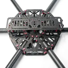 HH-Dragonslayer 800 мм Большой Класс Профессиональный 25 мм чистого углеродного волокна трубки X6 гексакоптер/октокоптера/набор рам для квадрокоптера