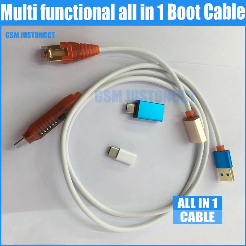 Multi functional all in 1 Boot Cable - GSMJUSTONCCT -LONG -b2
