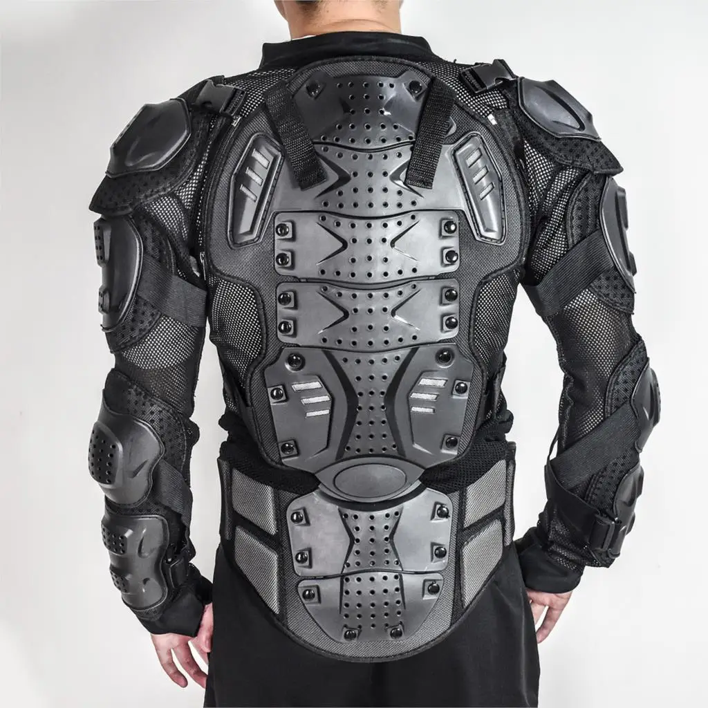  WOSAWE Sports Back Protection Jacket Body Support Cycling Motorcycle Motocross Guard Brace Protecti
