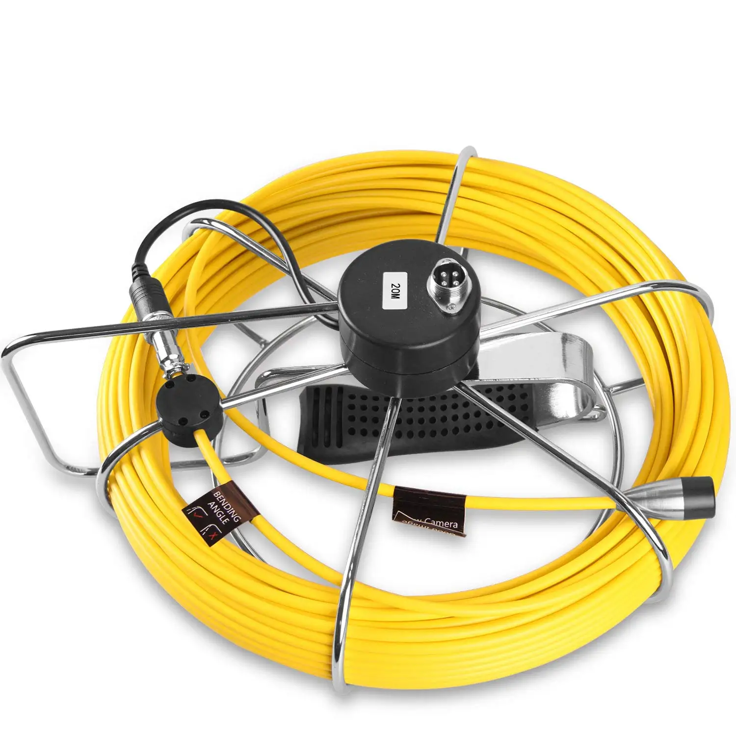 HBUDS 7D1 20 м кабель с железной катушкой для трубы канализационных трубопроводов инспекции камеры(только для брендов: HBUDS, IHBUDS, Anysuns, Tiang