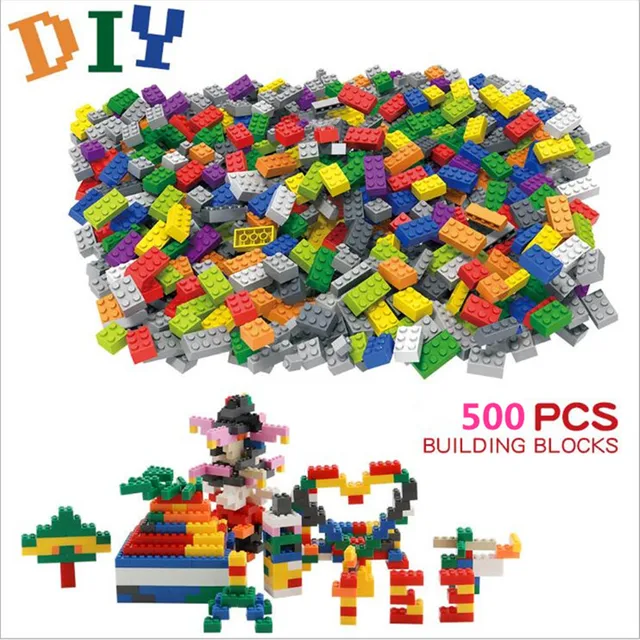 500pcs Bricks Designer Creative Classic Brick DIY Building Blocks
