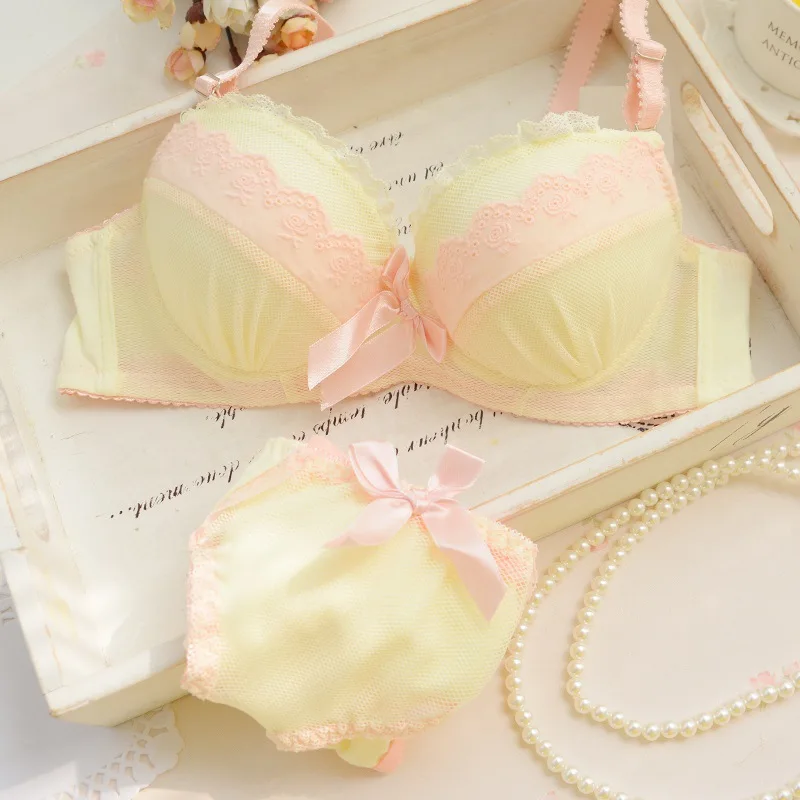 Комплект женского кружевного нижнего белья с чашками пуш ап|bra set|bra set brandbrand bra |