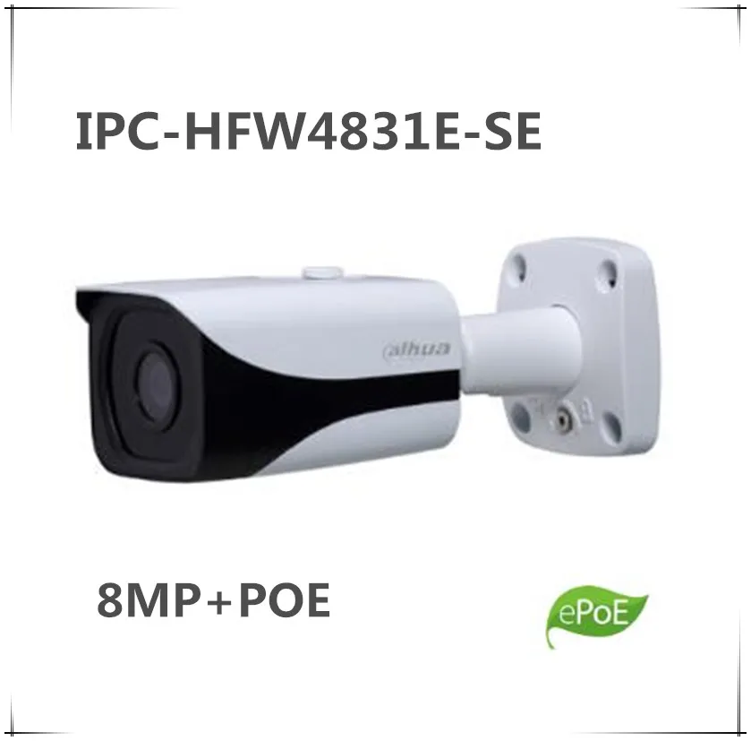 Оптовая продажа Оригинальная английская фотокамера dahua 8 Мп POE ИК миниатюрная