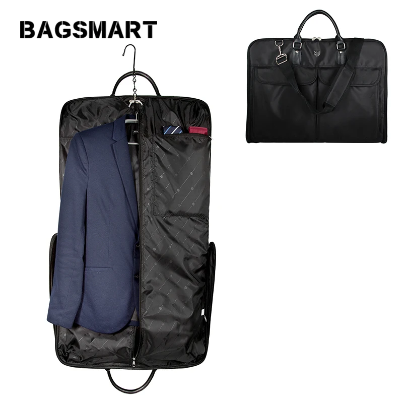 BAGSMART الأعمال حقيبة ملابس الرجال دعوى للماء حقيبة النايلون السفر أكياس لدعاوى BAGSMART الأعمال حقيبة ملابس الرجال دعوى للماء حقيبة النايلون السفر أكياس لدعاوى