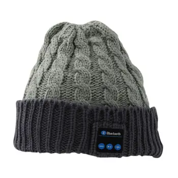 

Wireless Bluetooth Headphones Music Caps Warm Beanies Winter Hat with Speaker Mic for Smartphone K5