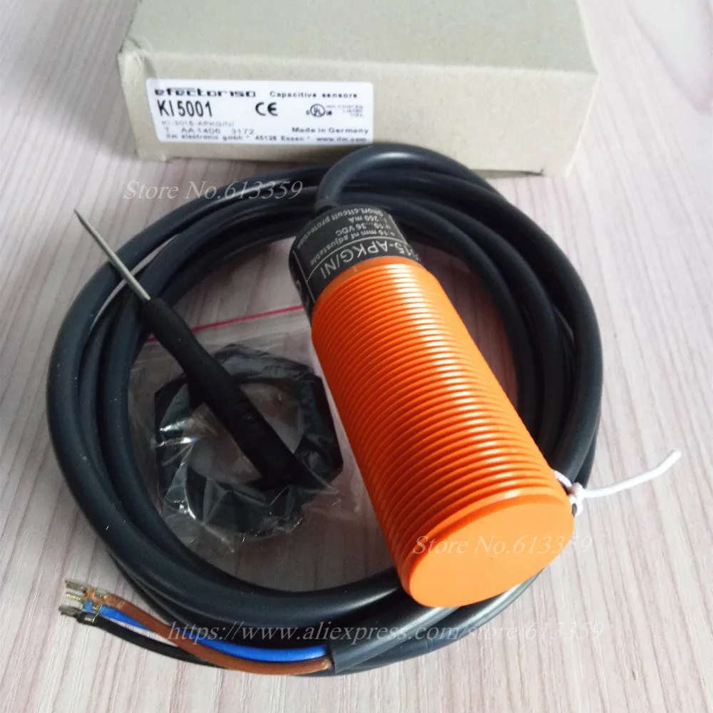 KI5001 емкостный датчик приближения PNP NC M30 10 36VDC новый высококачественный|capacitive