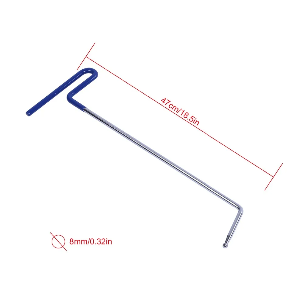Супер PDR инструменты 11 шт. Синий Профессиональный Лом крючки стержни PDR крюк стержни Нержавеющая сталь Авто безболезненные вмятин ремонтные Инструменты Наборы