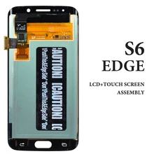 5.1 Inch Blue White Gold Green Touch Screen For Samsung S6 Edge LCD Display AMOLED G925 G925I G925A G925F Pantalla Digitizer 5.1 Inch Blue White Gold Green Touch Screen For Samsung S6 Edge LCD Display AMOLED G925 G925I G925A G925F Pantalla Digitizer