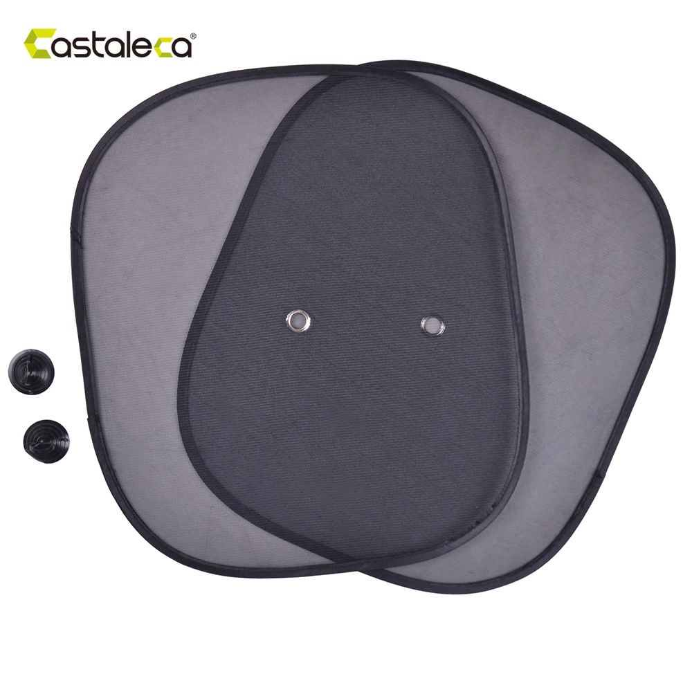 black car sunshade