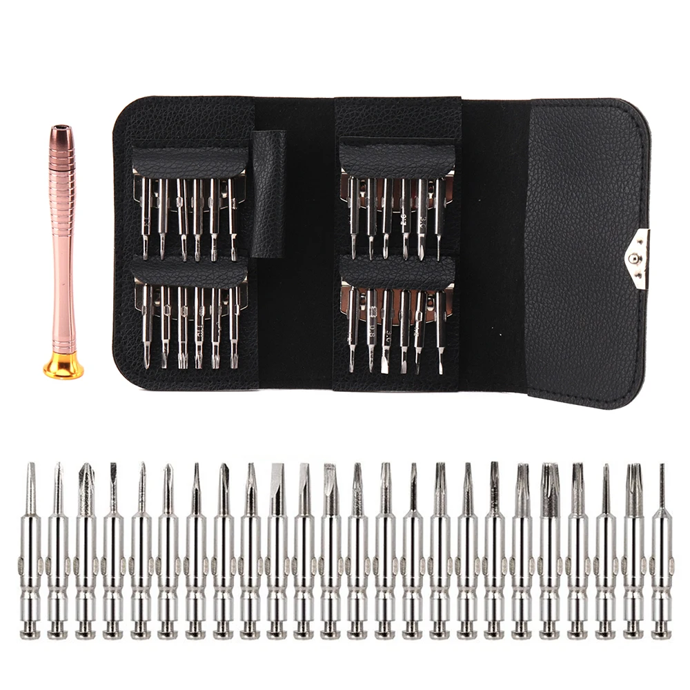 

BORUiT 25 iN 1 Set Of Screwdrivers Torx Multifunctional Opening Repair Tool Set Precision Screwdriver For Phones Tablet PC Watch