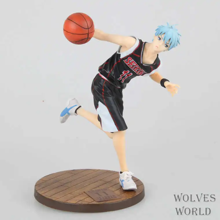 Huong аниме Куроко Баскетбол 18 см Tetsuya Kuroko ПВХ фигурка Коллекционная модель игрушки