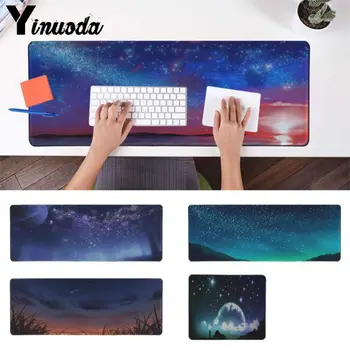 

Yinuoda Funny Starry Evening Rubber Mouse Durable Desktop gaming Mouse pad Computer Peripherals Keyboard Pad Home Gifts Mat