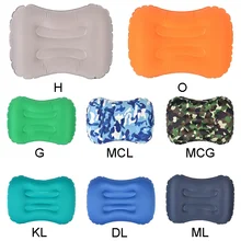 Надувная наружная подушка для кемпинга сверхлегкие подушки для путешествий с карманом портативная инфляционная подушка