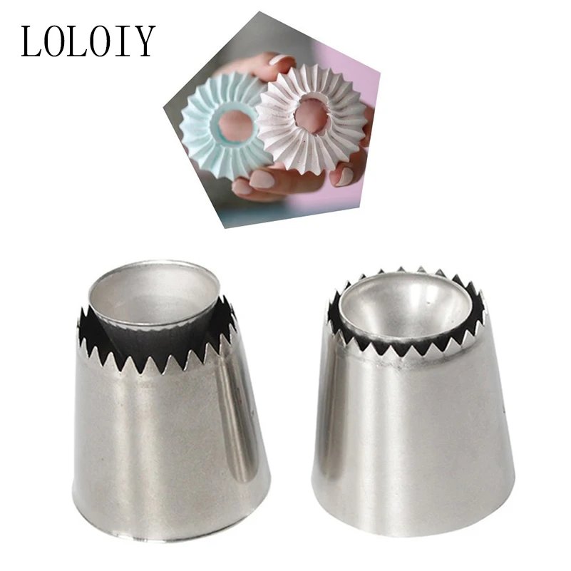 

Piping Tips Baking Bakeware Kits Nozzles Sultan Ring Cookie Mold Kits Cake Decorating bico de confeitar for patisserie Kitchen