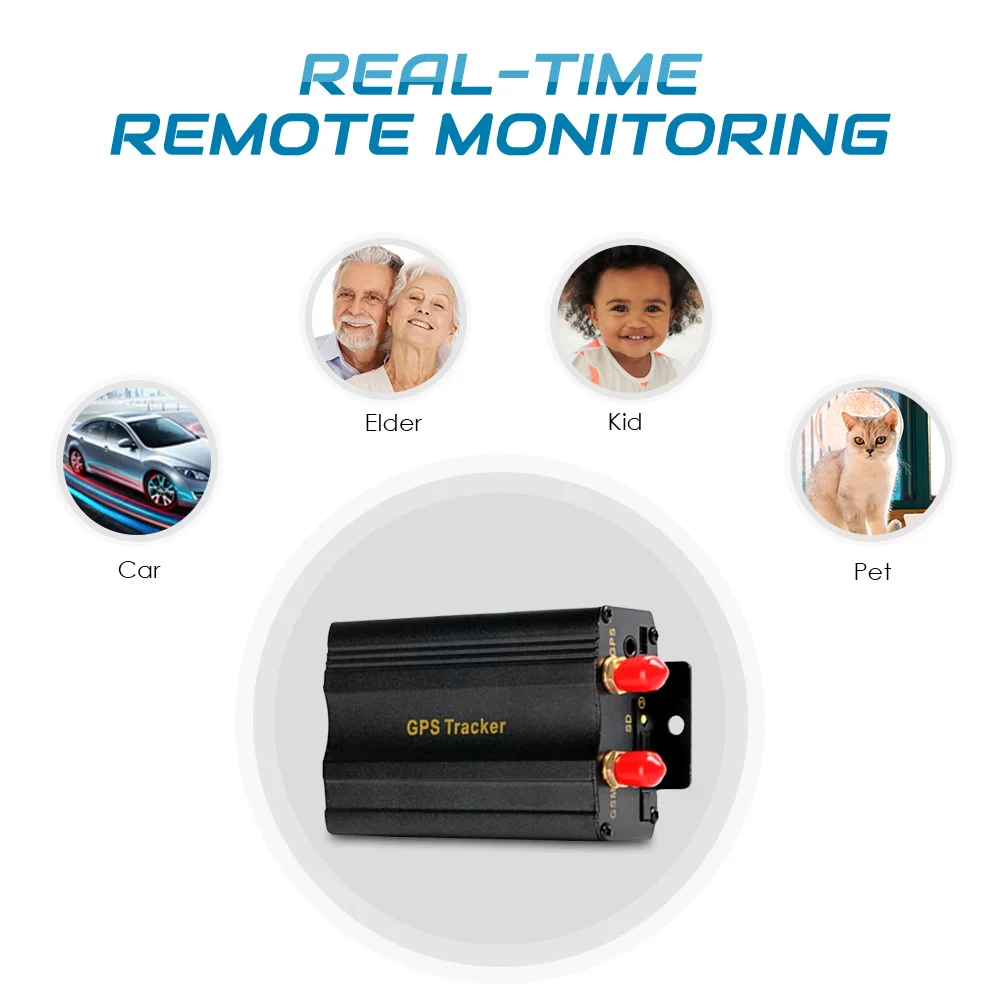  Auto GPS Tracker GSM GPRS echtzeit Tracking Lage Anti-diebstahl Alarm Locator Gerät für Auto Motor 