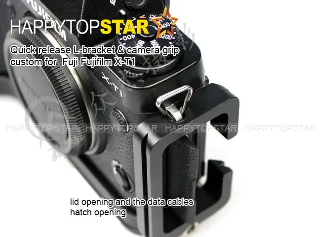 L Vertical Quick Release Plate Camera Holder Bracket Hand Mount Grip for FUJIFILM FUJI X-T1 XT1 Arca Swiss RRS kirk Markins