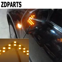 ZDPARTS 2 шт. стайлинга автомобилей поворота световой индикатор для Renault Megane Logan Captur Alfa Romeo 159 Chevrolet Cruze Jeep