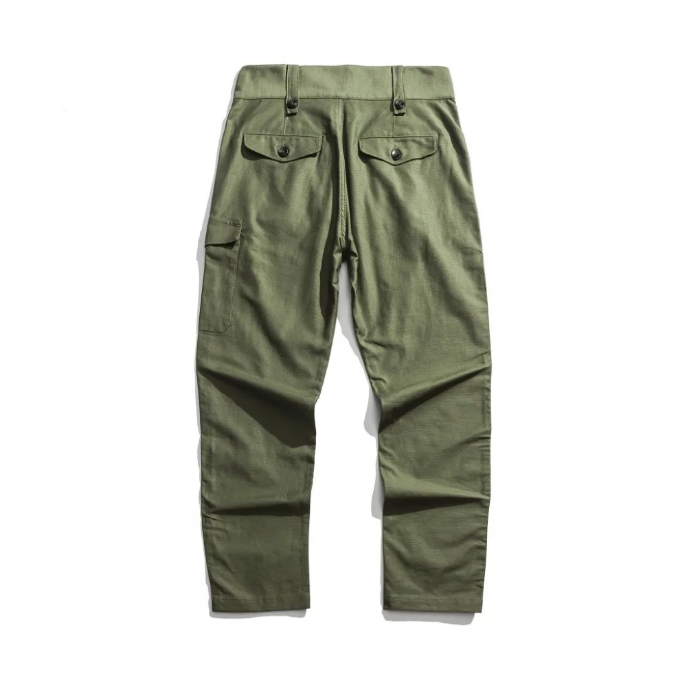 Reproduction Vintage 60s Australia Army Pants Military Cargo Jungle Trousers