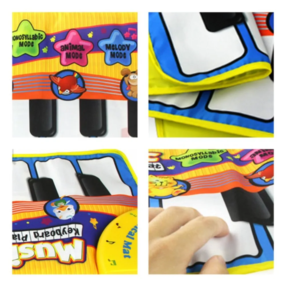 Детские Музыкальный коврик детские игровые коврики электронные музыкальные коврики пианино коврики Multi Функция клавиатура Playmat