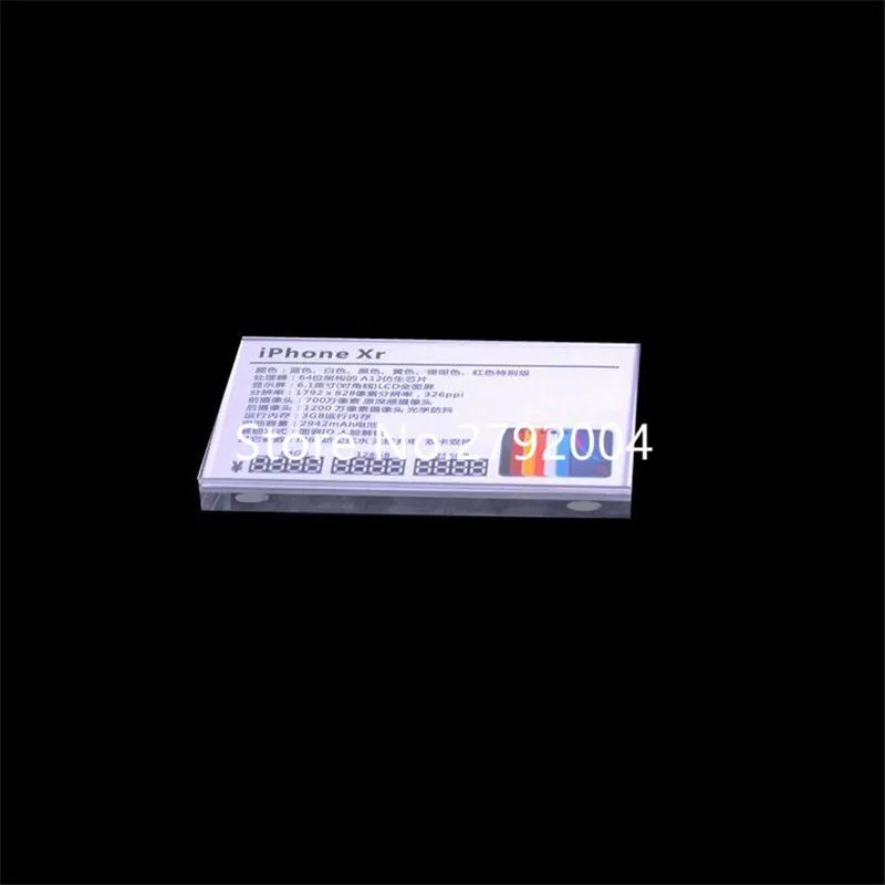 

10pcs/lot mobile phone store Acrylic Price Tag Holder 15*10cm