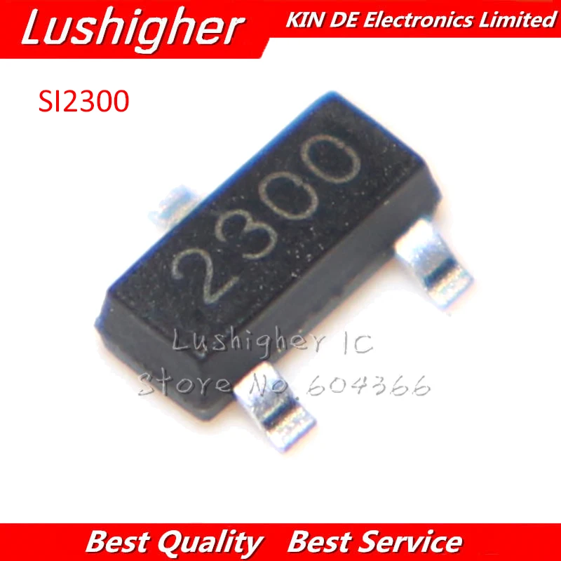 50 шт. SI2300 SOT SI2300DS SOT SI2300DS-T1-E3 SOT-23 SMD MOS FET транзистор