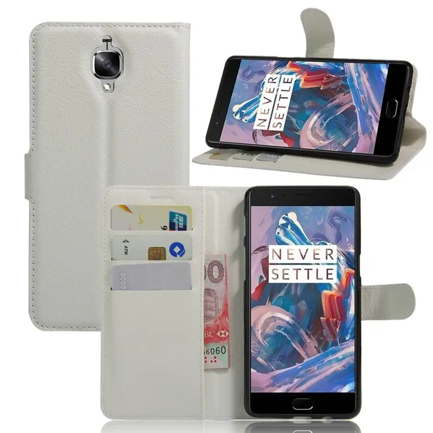 Чехол для Oneplus 3 One Plus 3, роскошный флип-чехол из искусственной кожи, кошелек, чехол для телефона Oneplus3 Oneplus 3t, чехол s Fundas