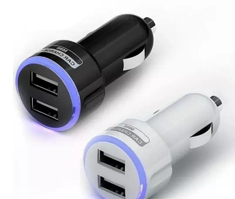 Автомобильное зарядное устройство с двумя USB портами 5 В 2 1 А|dc charger|charger 5vcharger dc |
