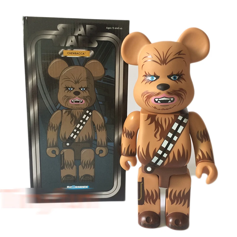 

11inch 400% bearbrick Cosplay Chewbacca be@rbrick Fashion toy with retail box replica