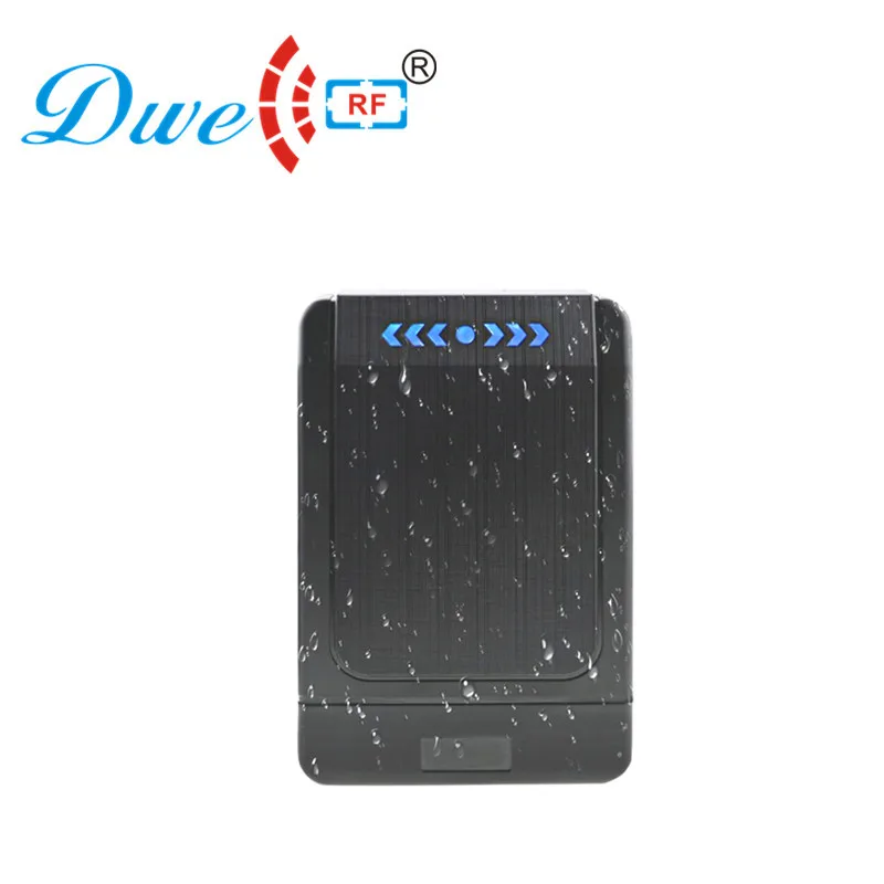 DWE CC RF контроля доступа читателей двери id rf 12 В тег бесконтактных rfid wiegand card reader 125 кГц with2 карты Бесплатная