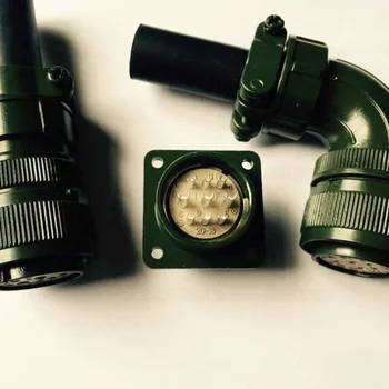 

1pcs-20pcs 9Pins Elbow Aviation Plug Encoder Servo Motor Connector MS3102 3106A 20-18S Jack