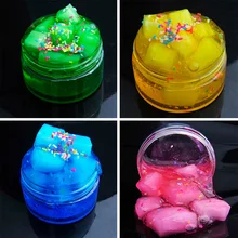 DIY Clay Fluffy Floam Scented antistress toy Kids Toy Sludge Cotton Mud to Release Clay Toy
