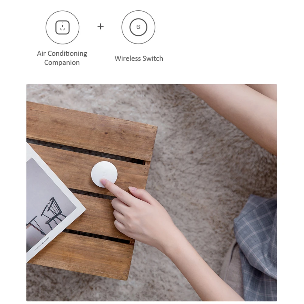 Новый спутник для кондиционирования воздуха Xiaomi Mijia 2 розетки умного дома