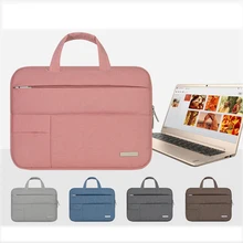 Fashion Men Felt Men Women Soft Nylon Notebook Sleeve Multi Pocket for Dell Asus Lenovo HP Apple Xiaomi Computer Bag 13.3