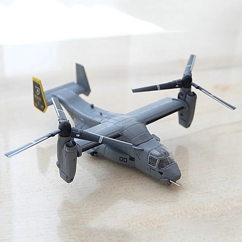 1/144 масштаб Boeing Bell Osprey V22 вертолет самолет модели для мужчин детские игрушки подарки для демонстрации коллекции