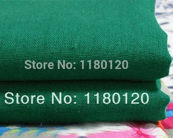 

50cm*140cm fancy solid green ramie linen cotton clothing material natural garments linen fabric