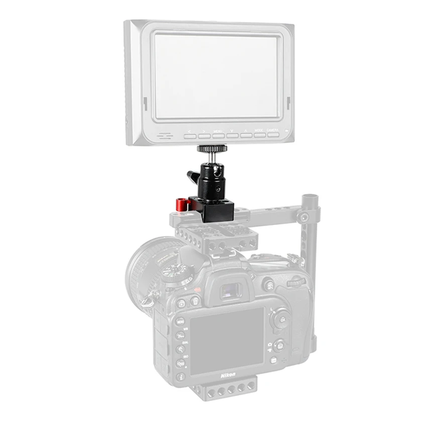 CAMVATE QR NATO Clamp + мини шариковая головка 1/4 &quot 20 винтовое крепление (черная ручка)