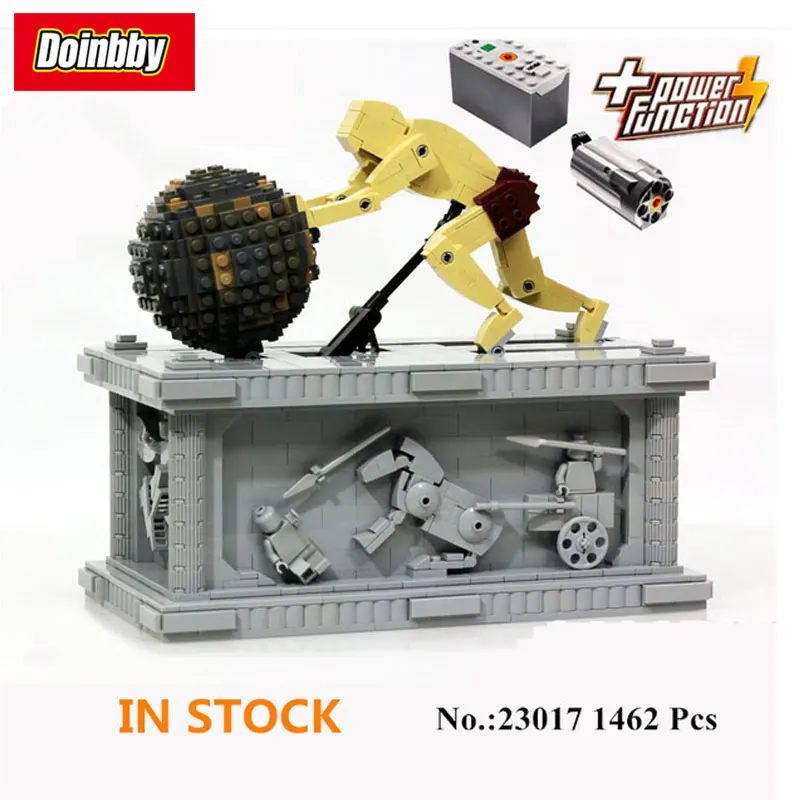 

23017 Technic Series The MOC Sisyphus Moving with Motor Building Block Bricks Toys 1462Pcs Kids Gifts Compatible Legoings